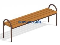 Лавочка парковая МАФ 1603 в Иркутске