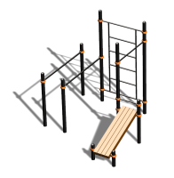 Спортивный комплекс воркаут ВС-98 в Иркутске