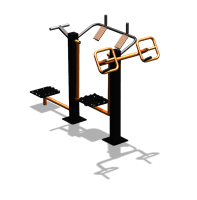 Уличный тренажер "Штурвал Пресс Супертвистер" УТ301 в Иркутске