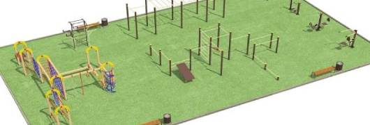 Проект спортивной площадки для любого возраста в Иркутске