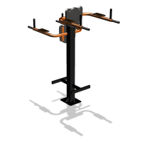 Уличный тренажер  "Брусья-пресс двойной"  УТ202 в Иркутске