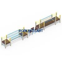 Детский спортивный комплекс Двойной мостик ДСК 3115 в Иркутске