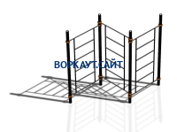 Спортивный комплекс воркаут ВС-80 в Иркутске