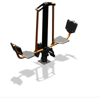 Уличный тренажер  "Жим ногами двойной"  УТ203 в Иркутске