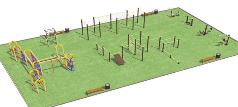 Проект спортивной площадки для любого возраста - 1 096 200 рублей. в Иркутске