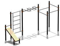 Спортивный комплекс воркаут ВС-74 в Иркутске