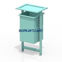 Урна с крышкой МАФ 1631 в Иркутске