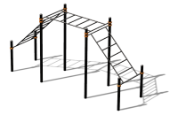 Спортивный комплекс воркаут ВС-192 в Иркутске