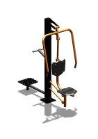 Уличный тренажер "Жим от груди Твистер" УТ328 в Иркутске