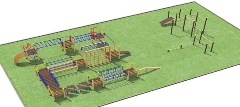 Проект спортплощадки с полосой препятствий - 1 178 100 рублей в Иркутске