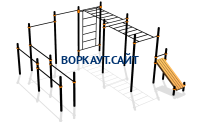 Спортивный комплекс воркаут ВС-109 в Иркутске