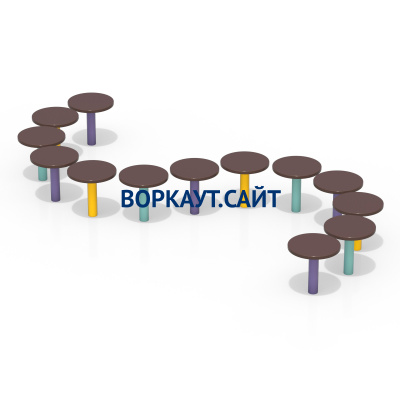 Бум-бревно Змейка ДСК 3542 в Иркутске