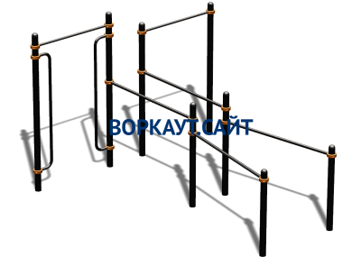 Спортивный комплекс воркаут ВС-197 в Иркутске