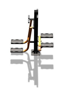 Уличный тренажер "Шпагат Степпер" УТ310 в Иркутске