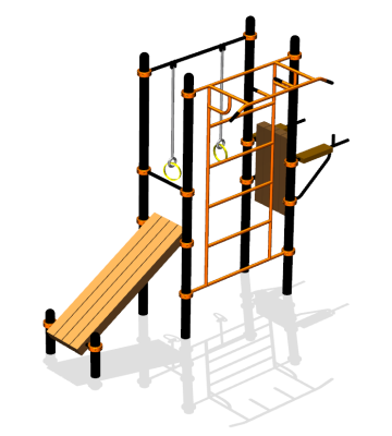 Спортивный комплекс воркаут ВС-78 в Иркутске