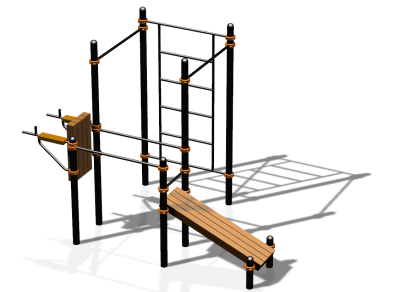 Спортивный комплекс воркаут ВС-82 в Иркутске