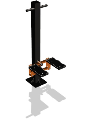Уличный тренажер "Степпер ручка одинарный" УТ 116 в Иркутске