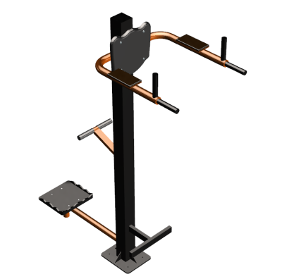 Уличный тренажер "Брусья Пресс Твистер" УТ345 в Иркутске