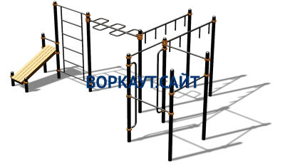 Спортивный комплекс воркаут ВС-195 в Иркутске