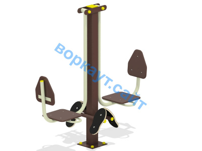 Уличный тренажер "Жим ногами горизонтальный " УТ 003 в Иркутске