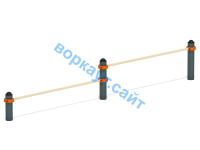 Каскад турников двойной ВС-5 в Иркутске