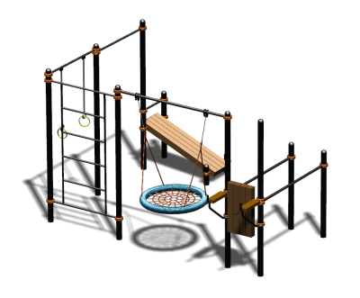 Спортивный комплекс воркаут ВС-97 в Иркутске