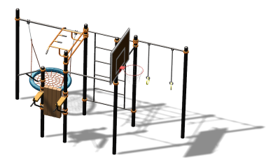 Спортивный комплекс воркаут ВС-104 в Иркутске