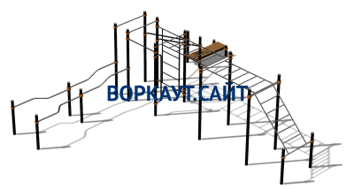 Спортивный комплекс воркаут ВС-199 в Иркутске