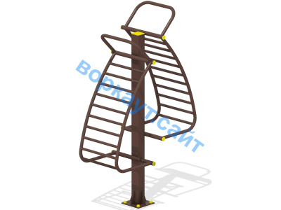 Уличный тренажер для пресса УТ 012 в Иркутске