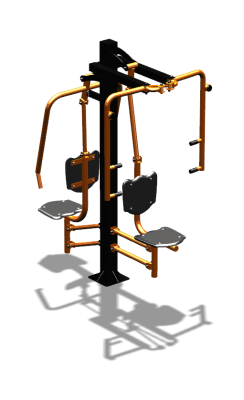 Уличный тренажер "Жим от груди Баттерфляй" УТ311 в Иркутске