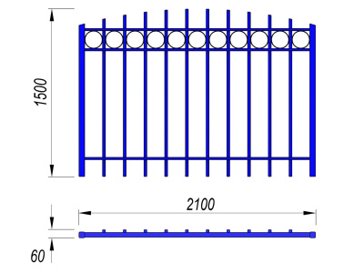 Ограждение спортивной площадки МАФ 5005 в Иркутске