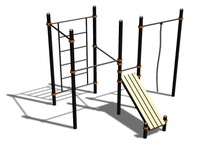 Спортивный комплекс воркаут ВС-76 в Иркутске