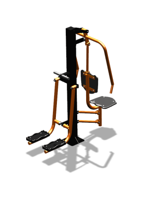 Уличный тренажер "Жим от груди Шпагат" УТ306 в Иркутске