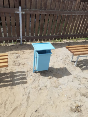 Урна с крышкой МАФ 1631 в Иркутске