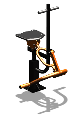 Уличный тренажер "Ковбой" УТ 107 в Иркутске