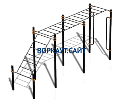 Спортивный комплекс воркаут ВС-190 в Иркутске