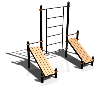 Спортивный комплекс воркаут ВС-128 в Иркутске