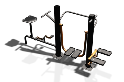 Уличный тренажер "Вело Шагомер Степпер" УТ334 в Иркутске