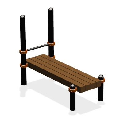 Спортивный комплекс воркаут ВС-62 в Иркутске