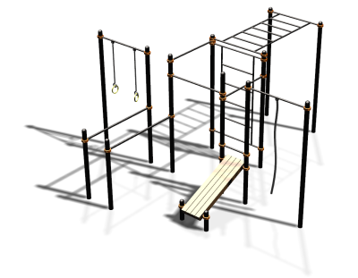 Спортивный комплекс воркаут ВС-68 в Иркутске