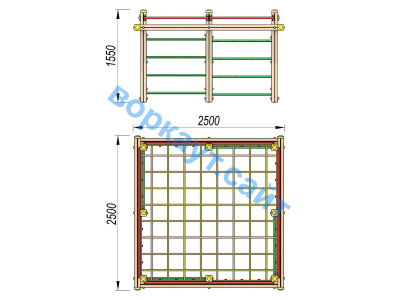 Детский спортивный комплекс ДСК 3109 в Иркутске