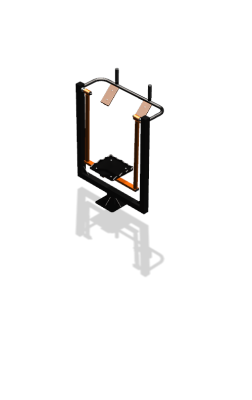 Уличный тренажер  "Маятник-пресс" УТ 104 в Иркутске