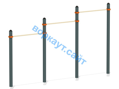 Турник тройной ВС-4 в Иркутске