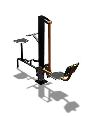 Уличный тренажер "Жим ногами Вело" УТ330 в Иркутске