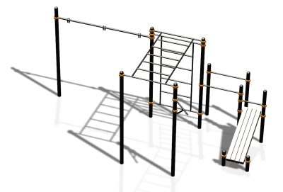 Спортивный комплекс воркаут ВС-87 в Иркутске