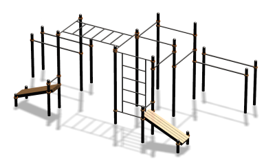Спортивный комплекс воркаут ВС-100 в Иркутске