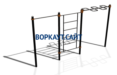 Спортивный комплекс воркаут ВС-129 в Иркутске