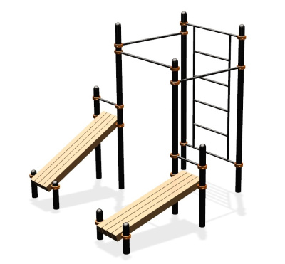 Спортивный комплекс воркаут ВС-42 в Иркутске