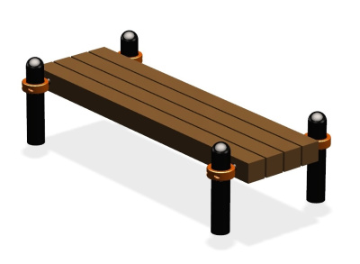 Воркаут скамья ВС-38 в Иркутске