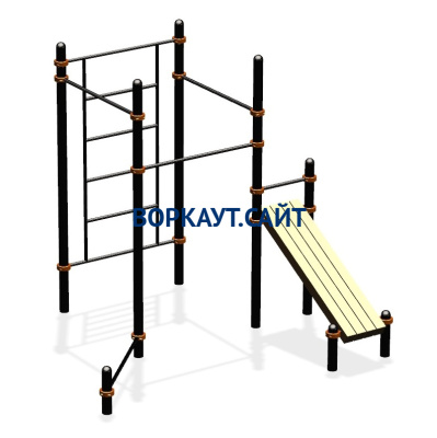 Спортивный комплекс для воркаут ВС-29 в Иркутске